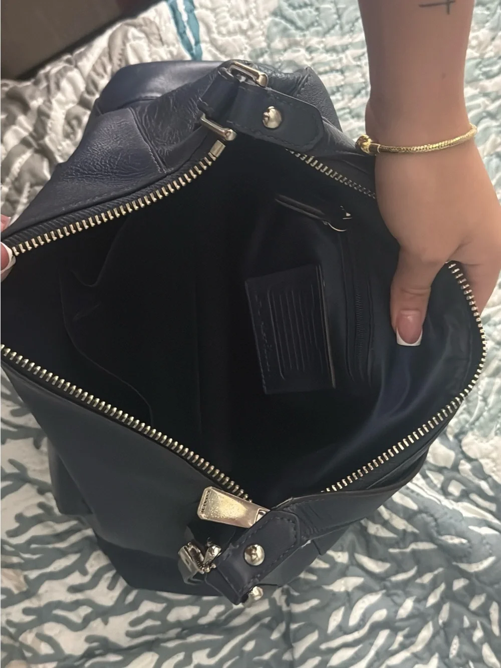 Coach sophisticated navy